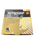 INDASA 6" RHYNOGRIP HTLINE ULTRAVENT VACUUM SANDING DISCS, 8660 SERIES