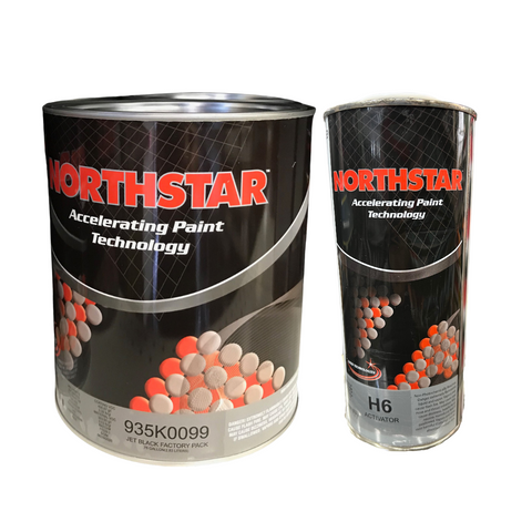 Northstar 935K0099 2K Black Factory Pack Gallon w/Qt Hardener