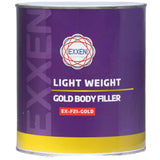 Exxen Coatings Light Weight Gold Body Filler w/tube hardener