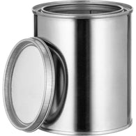 Pint Metal Paint Cans with Lids