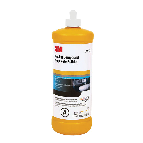 3M 05973 Rubbing Compound, 1 qt - Jerzyautopaint.com