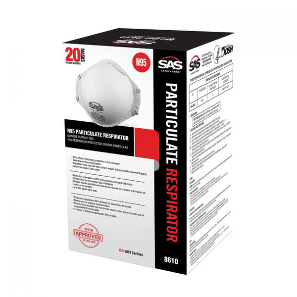 Sas Safety N95 Particle Respirator - Jerzyautopaint.com