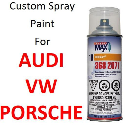 Custom Automotive Touch Up Spray Paint For VOLKSWAGEN & AUDI