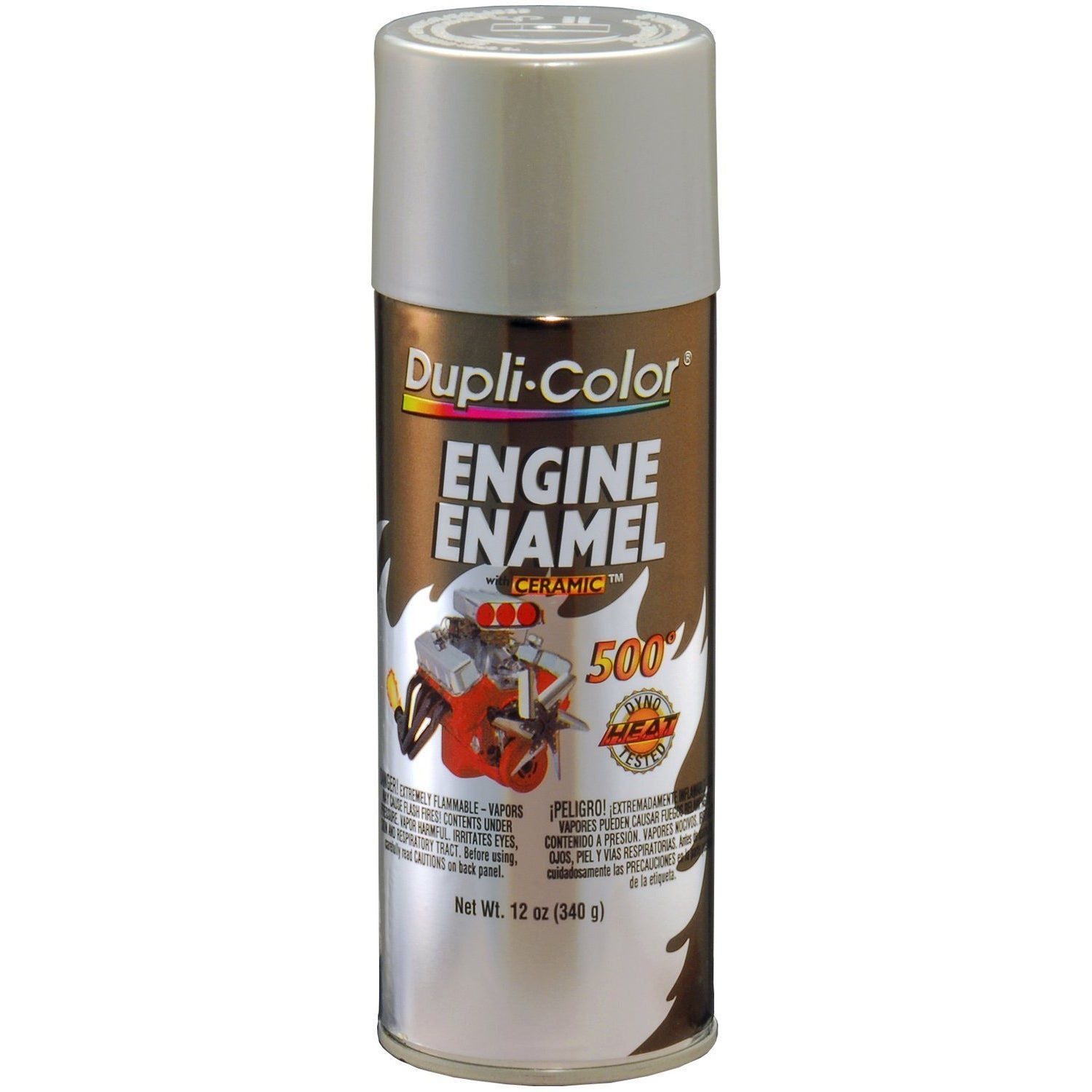 Dupli Color DE1650 Ceramic Cast Coat Aluminum Engine Paint 12 oz.