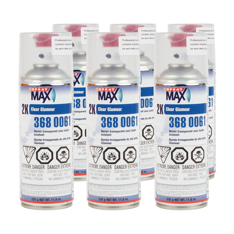Spray Max 2K High Gloss Glamour Clear Coat Aerosol, SPM-3680061